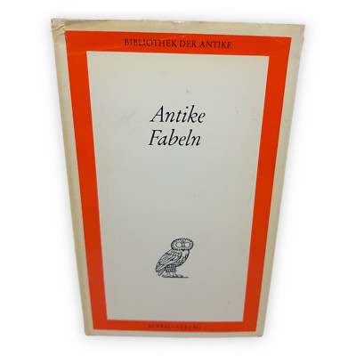 Antike Fabeln Griechische Anfänge Äsop Römischer Literatur Phaedrus Avian 1978
