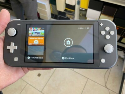 Nintendo Switch Lite Gray Handheld System 45496452650| eBay
