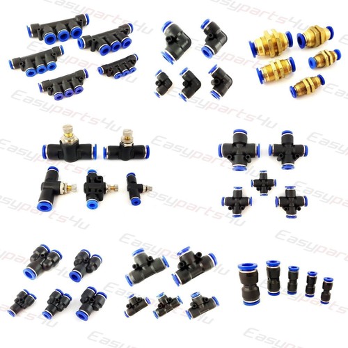 M METERXITY 2pz 90° Gomito Spinta Connessione Aria Tubo Raccordi Per Trasporto Aria Applicazione Industria - 9