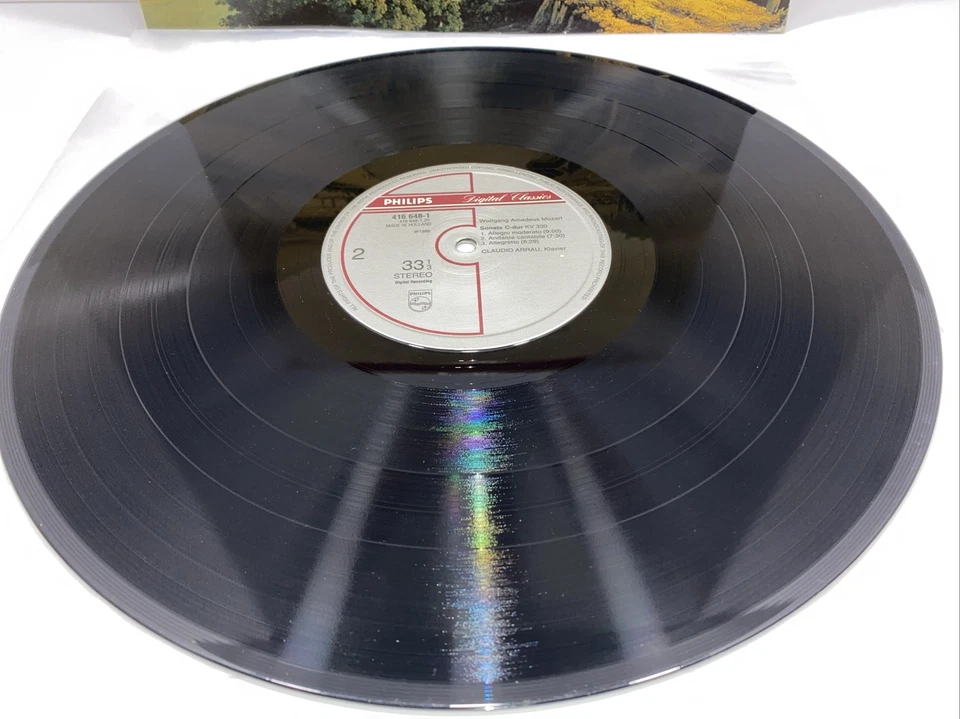 Mozart - Claudio Arrau. Piano Sonatas*Klaviersonaten KV310 &330 LP - Image 4 of 4