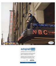 Jimmy Fallon "The Tonight Show" AUTOGRAPH Signed 8x10 Photo L ACOA