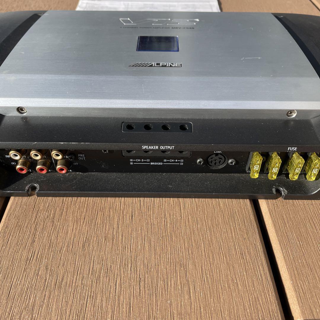 Alpine MRV-F345 V12 4 Channel Car Power Amplifier Very Good | eBay