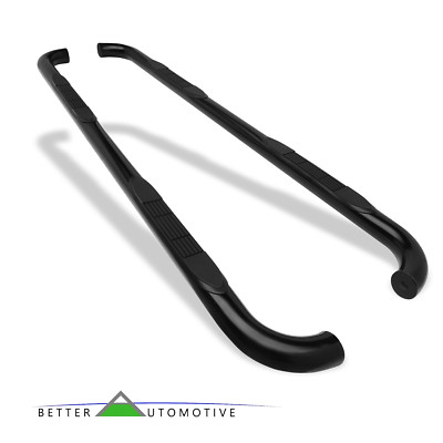 3'' Black Side Step Rails for 2007-2014 Toyota FJ Cruiser Nerf Bars Running Board