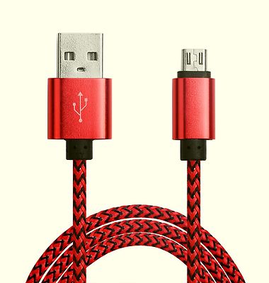 Langes Micro USB Ladekabel für Samsung Galaxy S6 S7 Edge HTC Daten Android