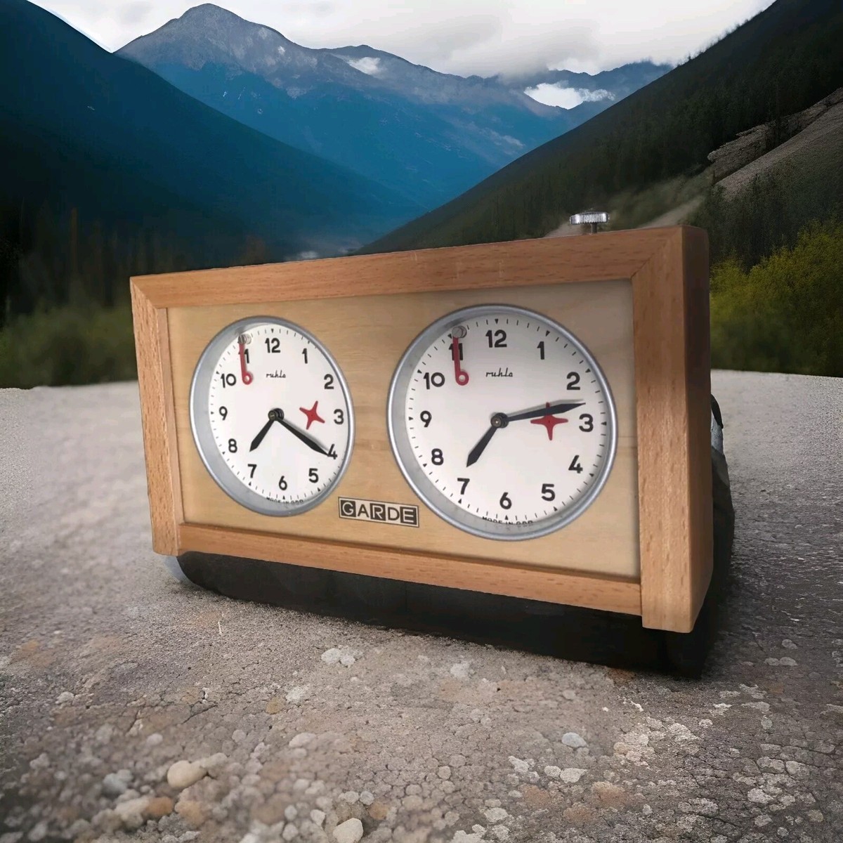 Schachuhr ruhla GARDE Made in GDR Chess Clock Timer Sammlung