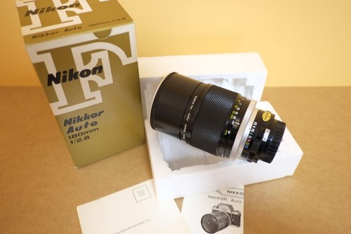 Vintage Nikkor 180mm f/2.8 Telephoto Lens – Rare Collector's Item - Picture 7 of 12