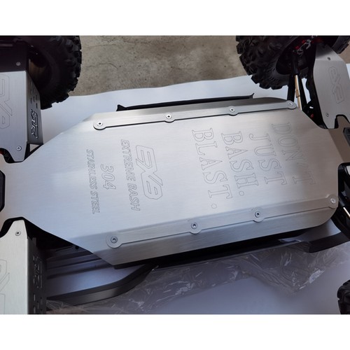 Für 1/5 Arrma Kraton EXB 8S Edelstahl Chassis Panzer Antikollisionsplatine - Bild 7 von 14