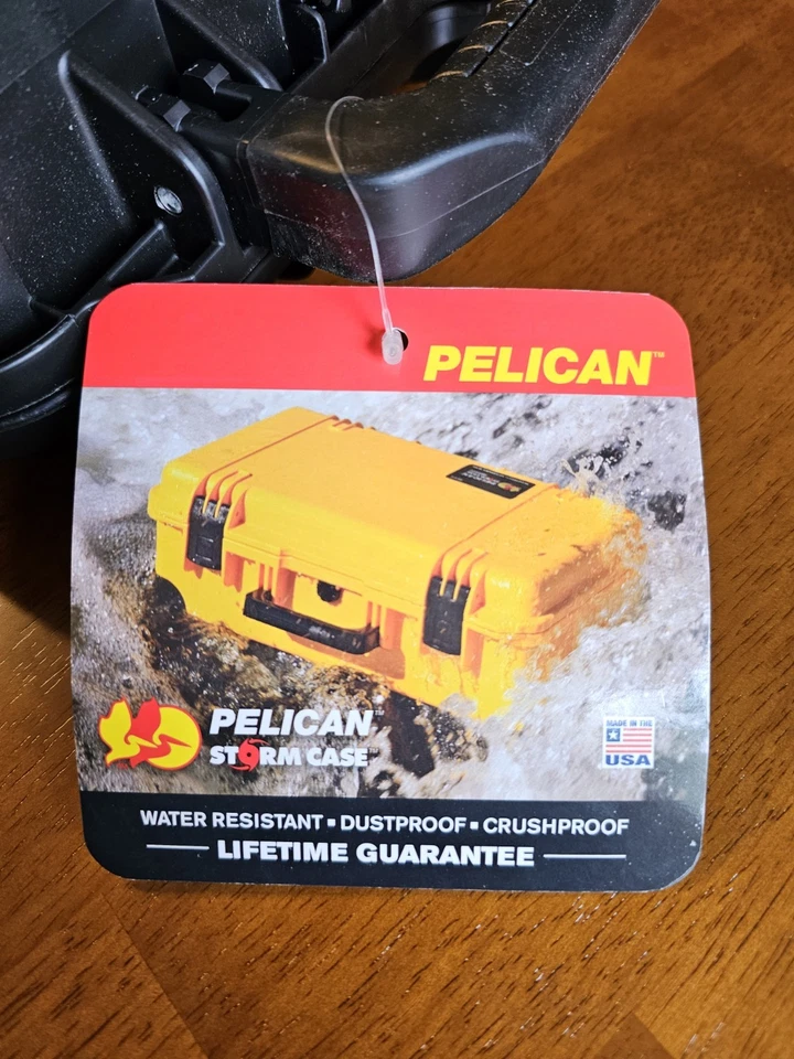 Black Pelican iM2050 Storm Case with Pick N Pluck Foam For Camera, Firearm, Etc. - Image 3 of 4