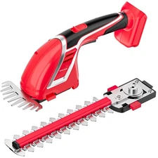 Cordless Hedge Trimmer & Grass Shears Handheld Compatible for Milwaukee 18V B...