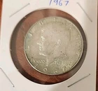 1967 50C Kennedy Half Dollar