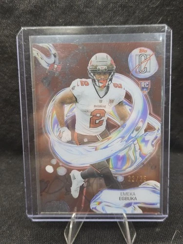 2025 Topps Signature Emeka Egbuka Base (RAW)