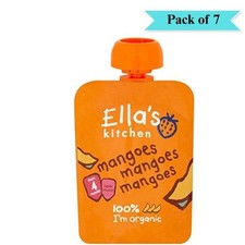 Image of Ellas Kitchen First Tastes Mangoes - Pack of 7 (70g each)