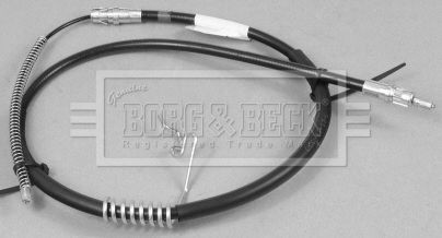 BORG & BECK BKB2748 Parking Brake Cable Pull Rear Right Fits Ford Transit