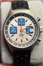 montre Heuer 1589b incabloc - état exceptionnel - calibre Valjoux