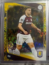 John McGinn AstonVilla Yellow Holofoil Parallel card 23/24season numbered273/299