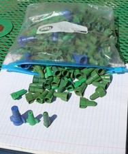 Winged Wire Nuts 200 Pieces Green 10-14 and Blue 6-12 See Description