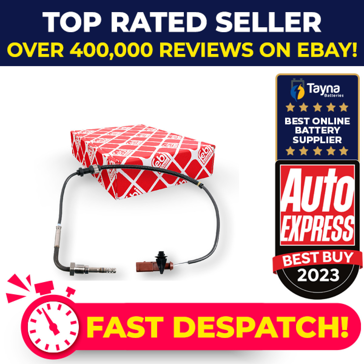 Exhaust Temperature Sensor Before DPF 182414 Febi 03L906088HE 3L906088HE Quality