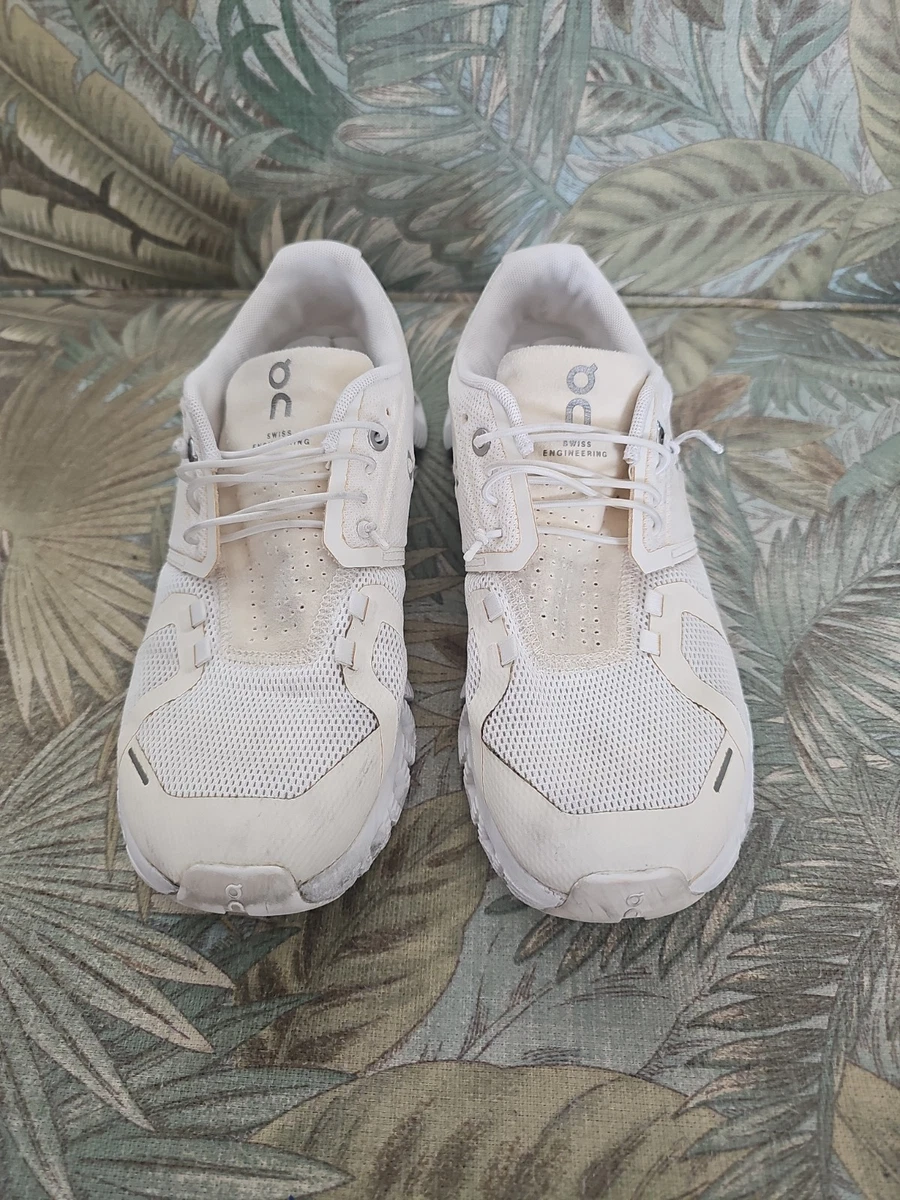 On Cloud 5 All White Sneakers Performance Shoes 59-98918 Men\'s Size 14 On Running Cloud 5 All White Triple White 59.98918 Mens  main image 2