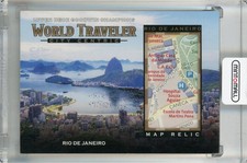 2023 Upper Deck Goodwin Champions Rio De Janeiro World Traveler Map Relics