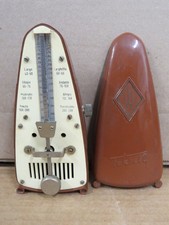 Wittner Taktell Metronome Mechanical Pyramid 40-208 BPM W. Germany TESTED