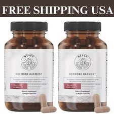 Happy Mammoth Hormone Harmony Natural Hormonal Support for Women 72 Capsule 2 PC
