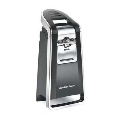 Hamilton Beach Smooth Edge Electric Can Opener, One-Touch Stainless Steel