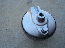 Honda CT-70 Front Hub and Brake Backing Plate.