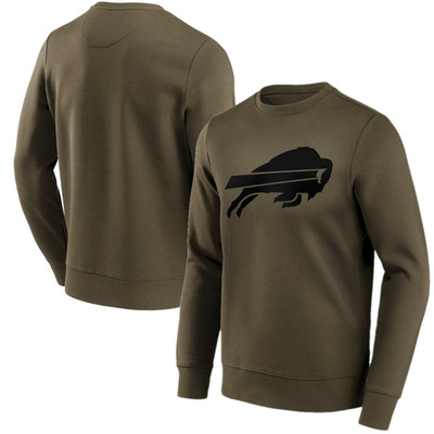 Buffalo Bills Herren Sweatshirt NFL Grün Oberteil - Neu