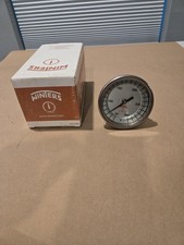 NOS Winters 50 -300  F Bimetal Thermometer 3" Dial,4" Stem,1/2" NPT 30040B20