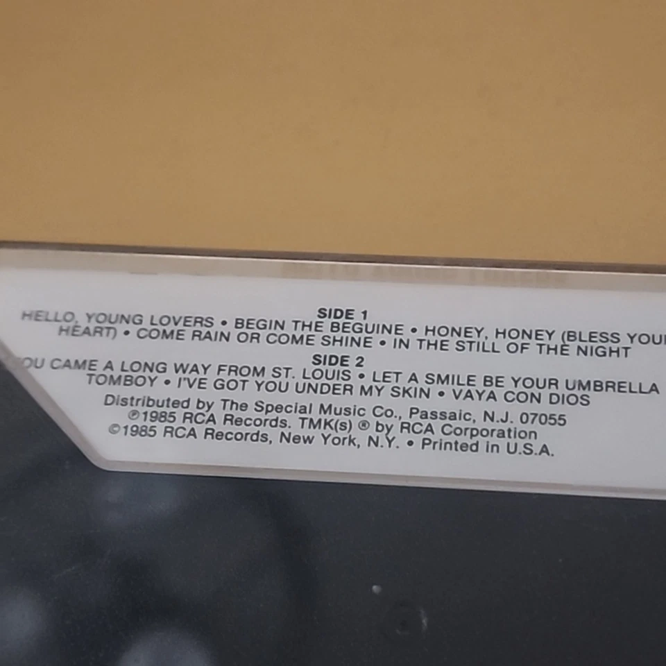 Perry Como : Hello Young Lovers (Cassette, 1985 RCA Records) - Image 3 of 4