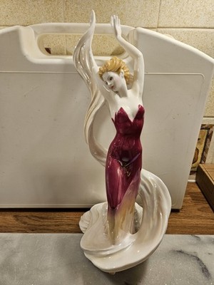Royal Worcester Flame Dance Forces Of Creation von Richard Moore 1997 H32cm sehr guter Zustand
