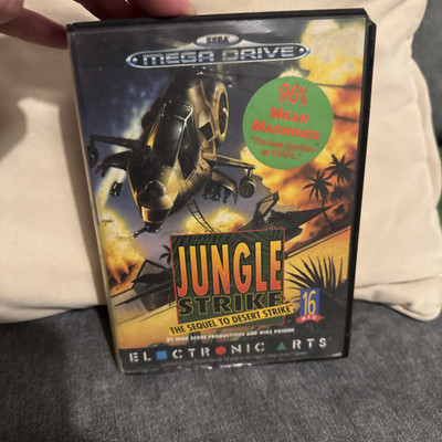 Jungle Strike - Sega Mega Drive - OVP & komplett mit Anleitung Megadrive