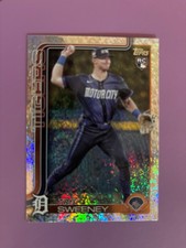 2025 Topps Trey Sweeney #67 Holo Foil Parallel Detroit Tigers
