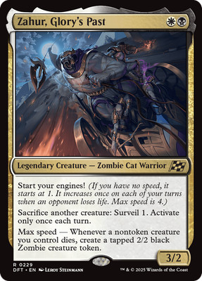 x4 Zahur, Glory's Past DFT Aetherdrift MTG 229 RARE M/NM 4x