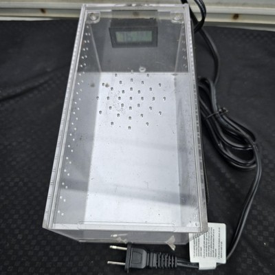 TPOWER Reptile Insect Heat Pad Acrylic Enclosure Box Tank For Lizards
