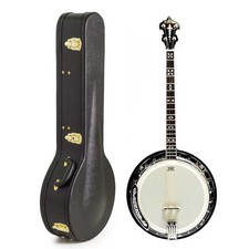 Banjo with Hard Case, Koda 4 String, 19 Fret Tenor
