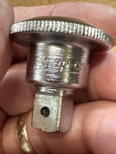 Snap-on Tools Usa Frs 70 38 Drive Knurled Chrome Spinner Ratchet Adapter Early