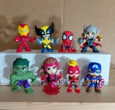 Funko Mystery Minis Marvel Classics Lote de 8 Bruja Escarlata Capitán Marvel Hulk +