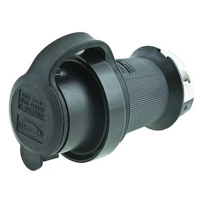 Hubbell Wiring Device-Kellems Hbl2321sw Watertight Locking Plug, L6-20P, 20 A,
