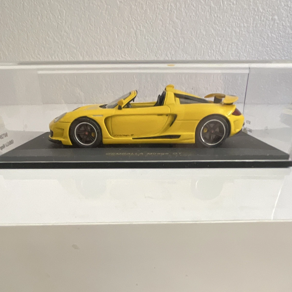 GEMBALLA Mirage GT イエローミニカー 1/43 GEMBALLA Mirage GT イエローミニカー 1/43 GEMBALLA Diecast & Toy