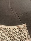 ORNATE LARGE SIZE 19TH CENTURY FRENCH LACE COLLAR FOR DRESS — photo 2