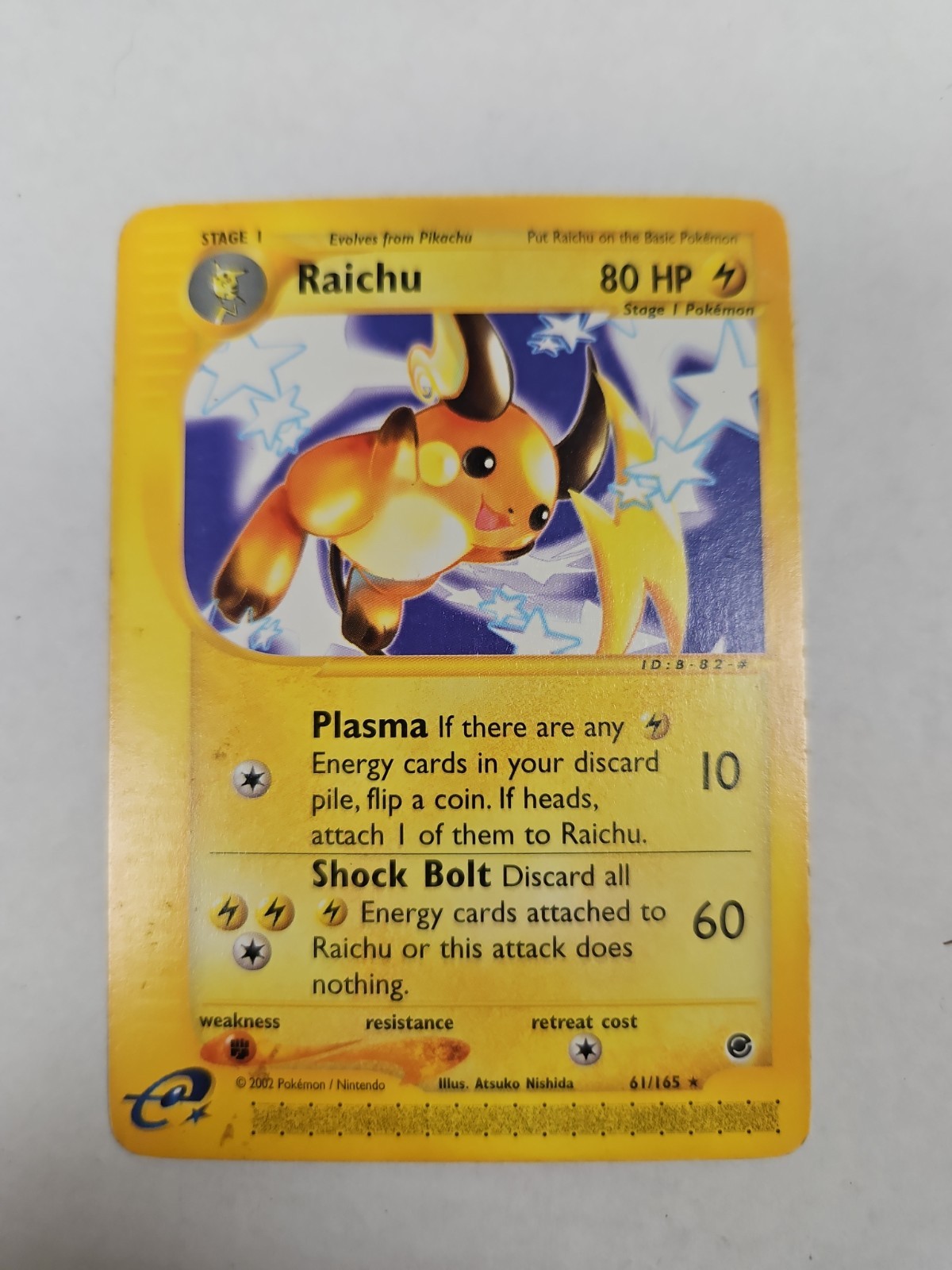 Raichu 061/165 Expedition Base Set Regular