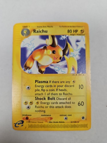 Raichu 061/165 Expedition Base Set Regular
