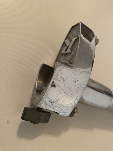 Vintage ROGERS BIG R Era Bass Drum Tube Mount To Single Ratchet Arm Rack Tom !!! - Picture 3 of 9