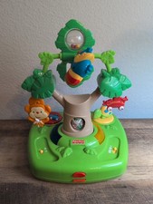 Fisher Price Rainforest High Chair K2927 Music Lights Tray Toy. Fully Functional