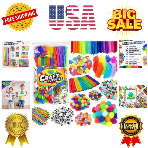 Arts & Crafts Supplies Kits & Materials Set for Kids, Toddler - Carl & Kay