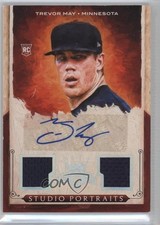 2015 Panini Diamond Kings Silver 88/99 Trevor May #21 Auto 0w4