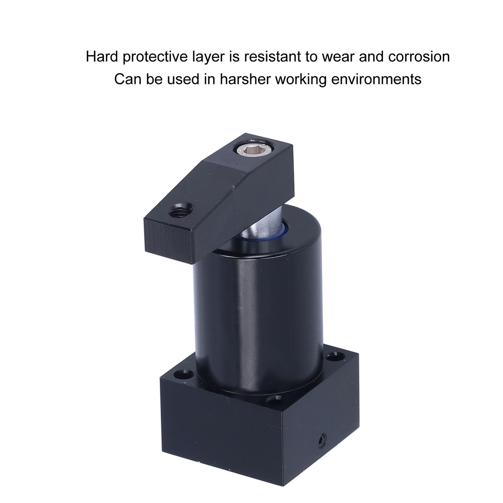 Pneumatic Swing Clamp Cylinder Hard 90 Degree Rotating Clamping Cylinders For In