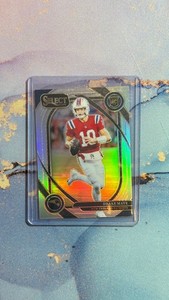 2024 Panini Select #218 Drake Maye - Silver Club Level Patriots