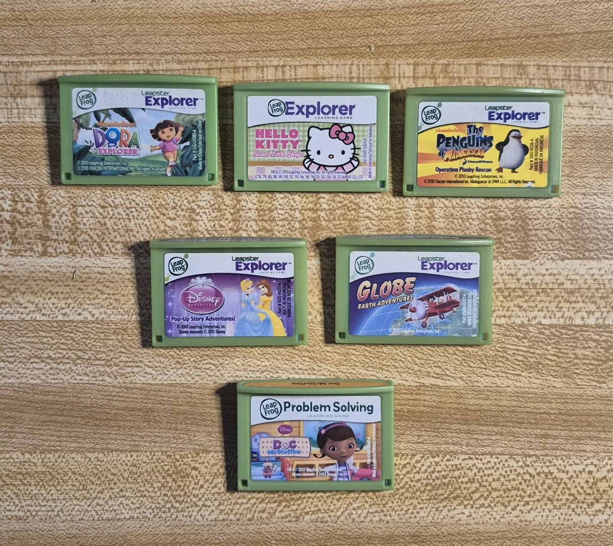 LeapFrog 3-4 Years Electronic Learning Game Cartridges & Books for